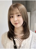 20代人気◎小顔顔まわりレイヤー