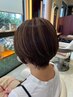 【おしゃれ白髪染】カラーカット+ハイライト+ラメラトリートメント