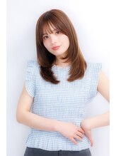 キーコ シー(Keyco.C) 顔まわりレイヤースタイル
