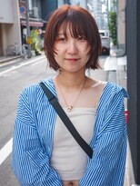 ティル(till)&nbsp;【till_kayama】orange brown + layer bob