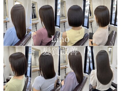 髪質改善Lino hair/縮毛矯正/白髪ぼかし/ハイライト/メンズカット【リノヘア】の写真