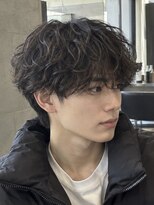 ブラン 池袋(BLANC)&nbsp;【福田指名限定】シャドウパーマクーポン(カット付き)