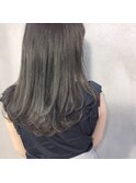 ＊透明感！暗髪オリーブグレー＊