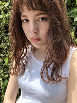 ヘアサロンエムフィス 池袋東口(HAIR SALON M Fe's) カッパーブラウン☆ロング