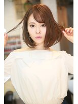 テテクルー(tete et clou)&nbsp;大人可愛い　ミディアムボブ