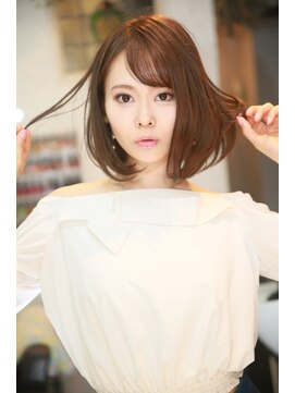 テテクルー(tete et clou) 大人可愛い ミディアムボブ