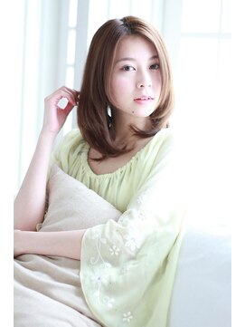 ヘア ルミナス バイ フォルテ(HAIR LUMINAS by FORTE) ミディアムナチュラルストレート