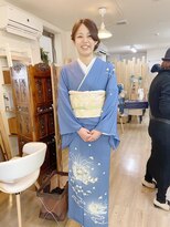 ロカット サロン(Roquat Salon)&nbsp;訪問着着付けヘアセット【ヘアアレンジ/立川/立川南/八王子】