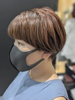 ジエクト 本店(The Ect)&nbsp;ハイライトカラー×マッシュショート×透け感抜け感◎