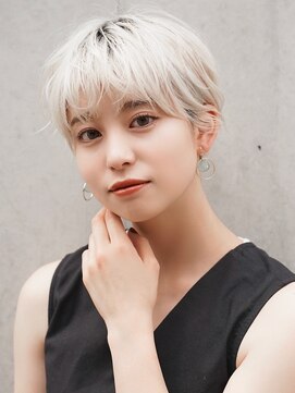 マセナ(Masena) オシャレタイトショート×ペールカラー×Masena