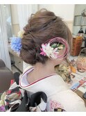 《見附　今町》成人式　前撮り　大人可愛い　ヘアセット