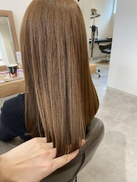 アーク(ARK from INFINI) ミルクティーブラウン×髪質改善