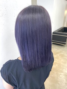 ナンバースリー 綱島店(Number Three) ブルーラベンダーカラー【Number Three綱島】