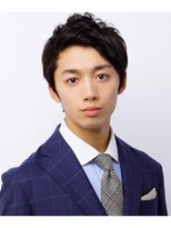 タヤ グランデュオ立川店(TAYA) 40代コンマヘアビジネスかき上げツイストパーマショートレイヤー