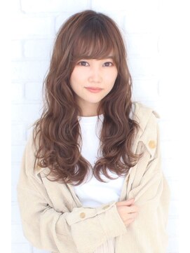 メリア(MELIA) ウェーブ×重ためバング#浦和#美容院#南浦和#縮毛矯正#髪質改善