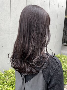 アクアオモテサンドウ(ACQUA omotesando) ＊ブリーチなし透明感カラーラベンダーグレージュパープルグレー