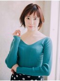 綺麗めショートボブ