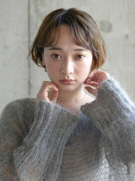 エニエンメイクス 立川(ENIEN MAKE'S) 黒髪ボブ/大人かわいい/美髪/こなれミディ/地毛風カラー/