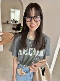 ストレートヘア