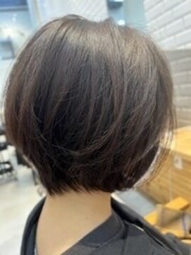 アリーマーケットリル(ALLEY MARKET lil) 大人可愛い丸みゆったりくびれボブ◎20代30代40代50代◎
