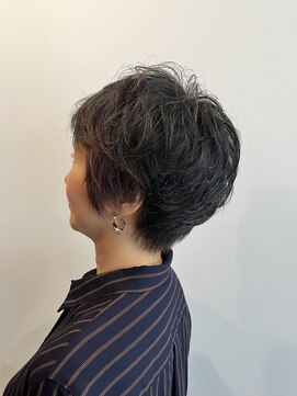 ピュアソウル(Pure Soul) 【カットで髪質改善】NYドライカット★くせ毛×マッシュショート