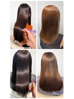 美容室フルール&nbsp;透明感♪20代30代40代髪質改善カラー内巻きショートボブ小顔艶感