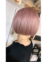 ラフ 難波店(LAFF)&nbsp;#セミディ#シアカラー#ショートヘアー#姫カット#ダークアッシュ