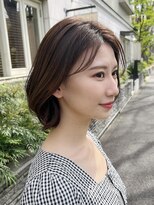 ビュートリアム 広尾(BEAUTRIUM)&nbsp;ミディアム　ボブ　レイヤーカット　ひし形　30代　40代　広尾