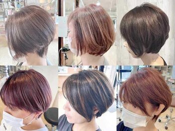 マニス(manis)の写真/骨格にフィットした奥行きのあるカットは乾かすだけでまとまる＊自然な丸みが女性らしい印象に［ボブ］