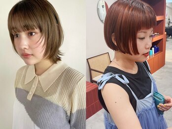 レス 伏見(LESS)の写真/【伏見/栄】ケアブリーチやハーフブリーチで作る大人も楽しめるダメージレスなデザインカラーで差をつける