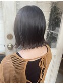 結べるボブスタイル2025人気ヘアカラートーンダウン赤羽