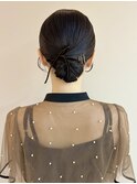 シニヨンアレンジ/タイトアレンジ/ヘアセット/ヘアアレンジ