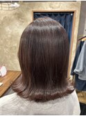 ラベンダーブラウン　M3D髪質改善カラートリートメント