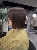 切りっぱなしボブ