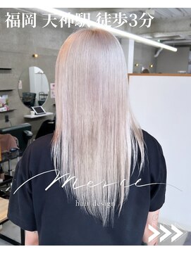 メルシー 福岡天神店(Merci) カラー☆/ケアブリーチ/トリプルカラー/福岡/天神/今泉/エクステ