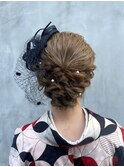 【 ヘアセット 】振袖　袴 着物　まとめ髪ヘア　卒業式