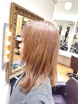 コワファースト  させぼ五番街店(COIFF1RST) テラコッタオレンジベージュ