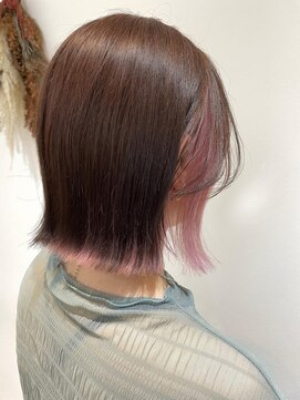 アールイーノウン 阿倍野区昭和町店(re; nown) 大人ショートボブ×ナチュラルボブ×ミニボブ  20代30代40代