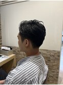 Men's/就活　フェザー風カット