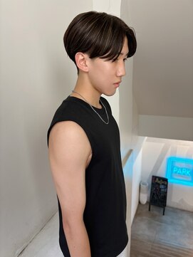 ゼスト パーク(ZEST PARK) メンズハイライトカラーセンターパートニュアンスパーマ吉祥寺◎