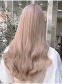 外国人風ミルクティーベージュケアブリーチ堀江