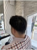短髪◎爽やかアップバングメンズショート刈り上げ