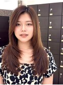 韓国風ストレートレイヤー