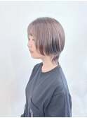 ＊丸みショートレイヤーボブくびれショートウルフマッシュウルフ