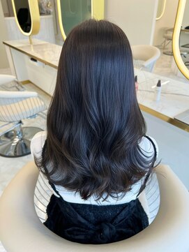 エトワール バイ ヴィンス(etoile by vince) アッシュグレー/グレージュ/アッシュ/韓国風/レイヤー/前髪