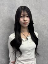 エル ヘアサロン なんば店(eL)&nbsp;圧倒的なエクステ馴染ませで大人っぽhair【SYURI】