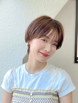 ハウスアンドヘアーワークス(House&Hair works) 前髪長め大人小顔ショート30代40代50代 藤沢