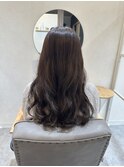 コテ巻き風パーマ