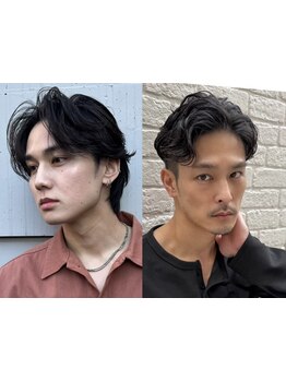 20,30代の大人の色気を目指す男性は[TORNADO]へ☆程よい色気のあるパーマヘアがサロンの強み◎