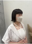 こなれ感のあるボブ/大宮/大宮美容室/韓国/髪質改善/大宮ボブ